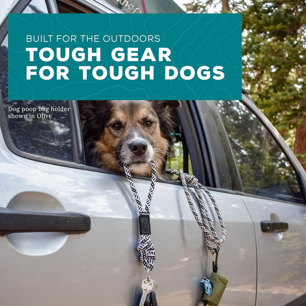 Dog Poop Bag Holder - Dark Green