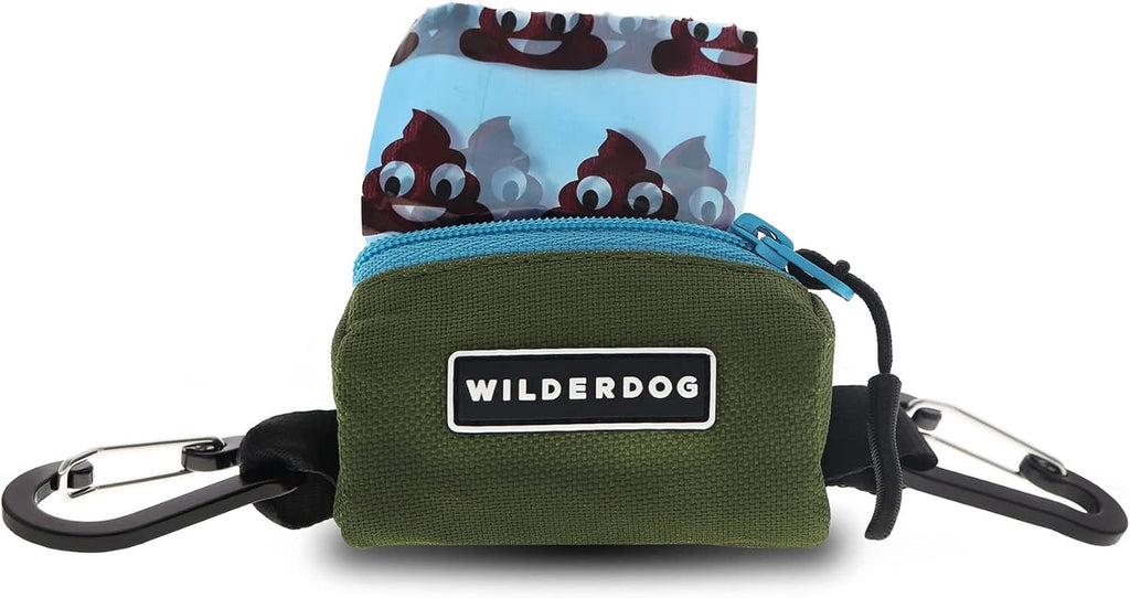 Dog Poop Bag Holder - Dark Green