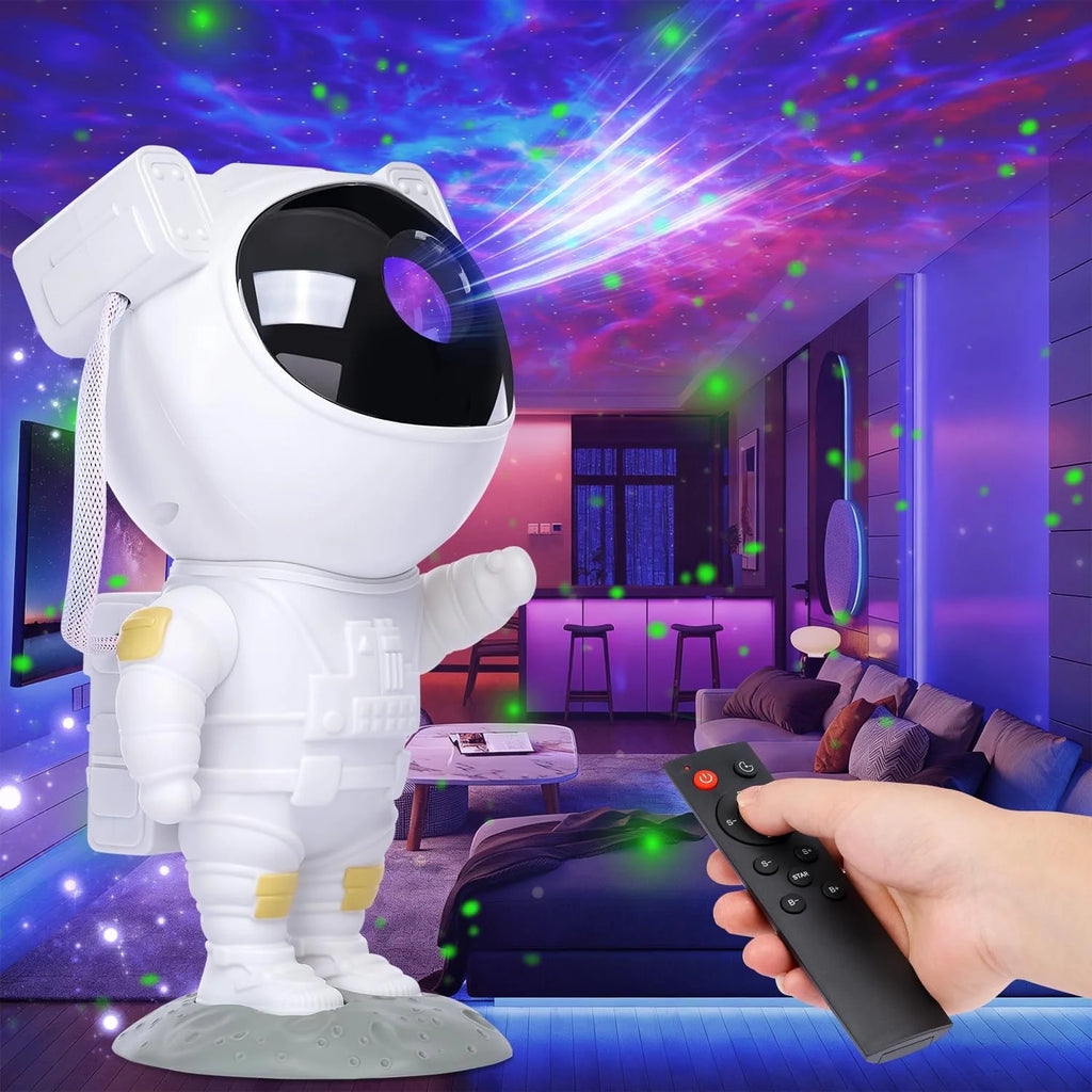 Star Projector with Bluetooth Speaker and Remote, Northern Lights Aurora Projector with Moon and Star