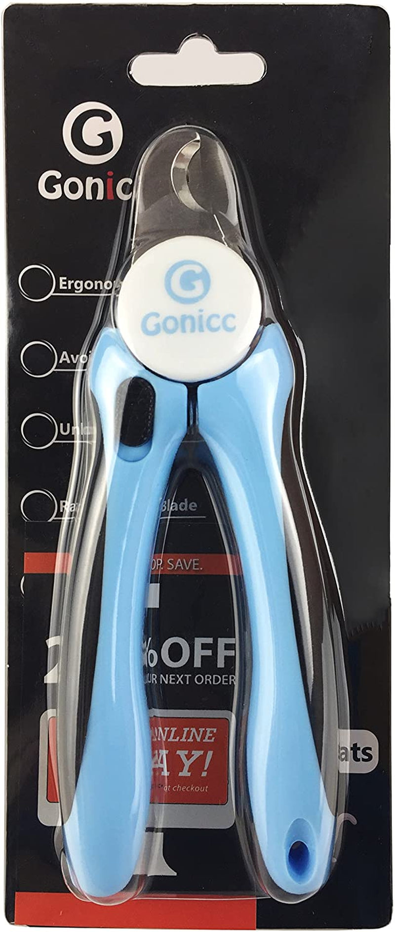 Dog & Cat Pets Nail Clippers and Trimmers - with Safety Guard to Avoid Overcutting, Free Nail File, Razor Sharp Blade - Professional Grooming Tool for Pets (For Large and Medium Dogs)