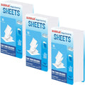 Magic Sponge Eraser Sheets, 48 PCS Melamine Sponges for Kitchen, Bathroom | Portable & Lightweight, Simply Activate with Water, Effortless Stain Removal
