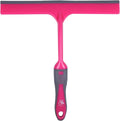 WBM Home Squeegee, Professional Scratch Free Surface Cleaner with Hanging Hole, Shower Squeegee, Pink