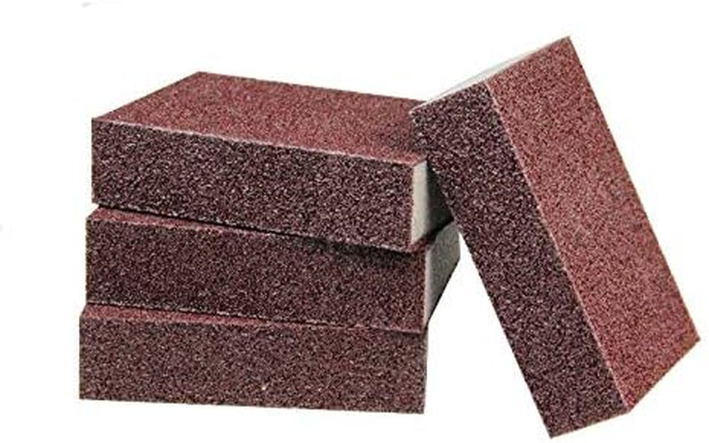 10 Pack Carborundum Sponges Nano Magic Emery Cleaning Sponge Rust Sponge for Pots and Pans Rust Remover Carborundum Nano Sponge