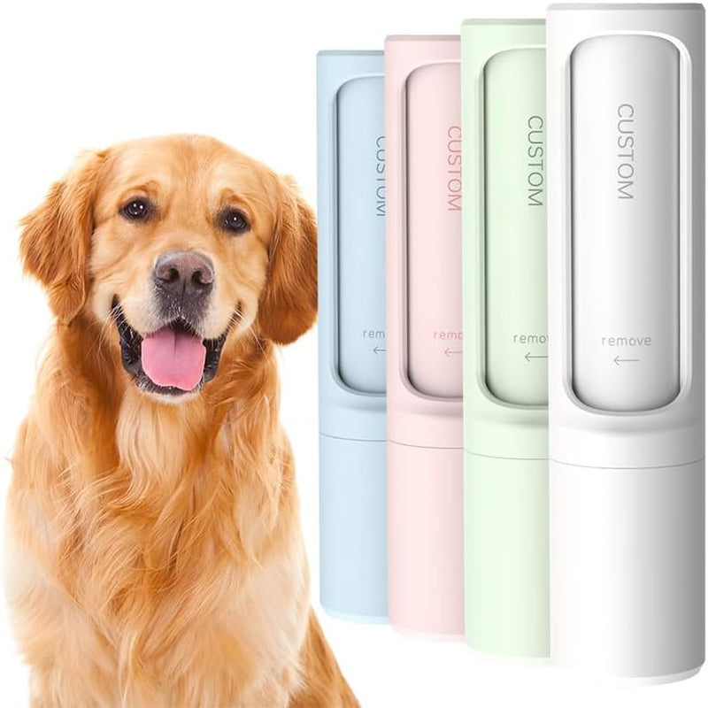 Pet Hair Remover Roller – 360° Self-Cleaning, Reusable Lint Roller for Pet Hair on Couch, Clothes, Car & Bed – Dog & Cat Fur Remover Brush – Green