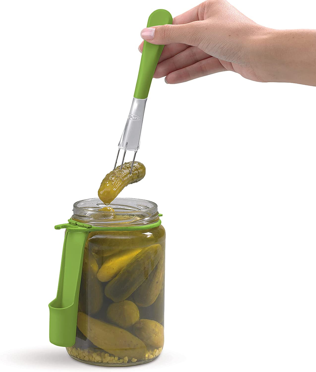 Fridgefork Condiment Fork (Arugula and Meringue) Stainless Steel